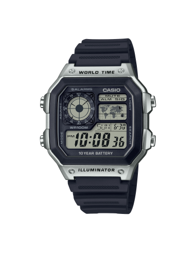 Orologio CASIO AE-1200WH-1CVEF Black only 39,90 € on OroFashion.it