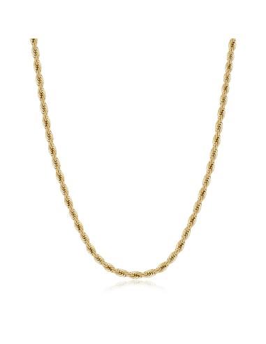 Collana Uomo catena torchon S'AGAPO Ripple SRP89 in acciaio 316L do...