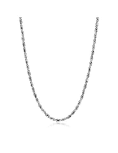 Collana Uomo catena torchon S'AGAPO Ripple SRP87 in acciaio 316L on...