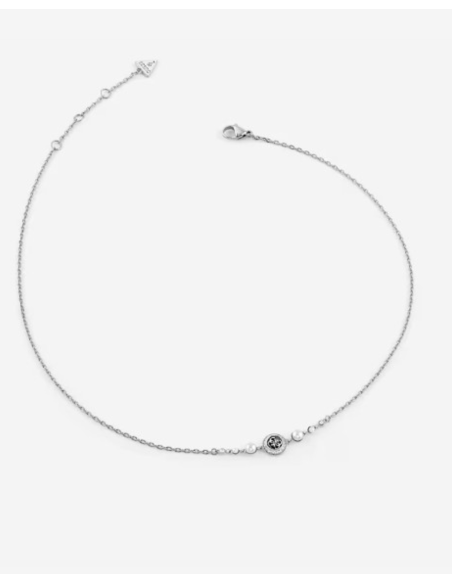 Collana GUESS Tiny Perly in acciaio JUBN05519JW RH only 48,00 € on ...