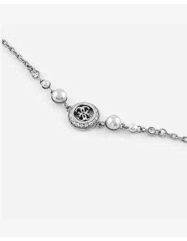 Collana GUESS Tiny Perly in acciaio JUBN05519JW RH only 48,00 € on ...