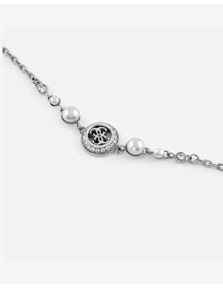 Bracciale GUESS Tiny Perly in acciaio JUBB05520JW RH only 40,00 € o...