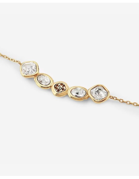 Collana GUESS Mamounia in acciaio dorato JUBN05569JW YG only 56,00 ...