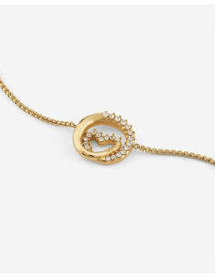 Bracciale GUESS Iconique in acciaio dorato JUBB05527JW YG only 40,0... 2