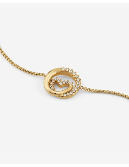 Bracciale GUESS Iconique in acciaio dorato JUBB05527JW YG only 40,0...