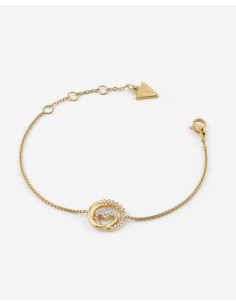 Bracciale GUESS Iconique in acciaio dorato JUBB05527JW YG only 40,0...