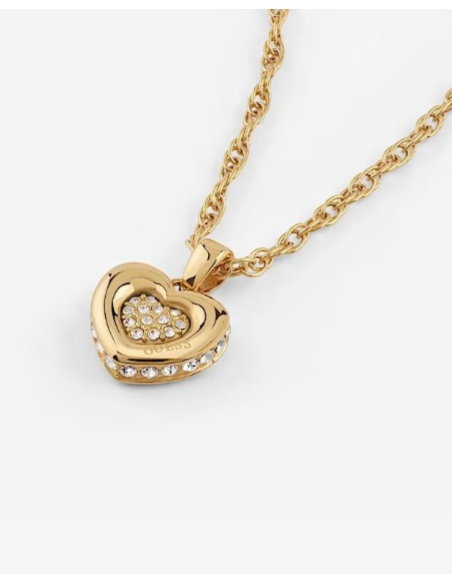 Collana GUESS L.O.V.E. in acciaio dorato JUBN05462JW YG only 48,00 ...