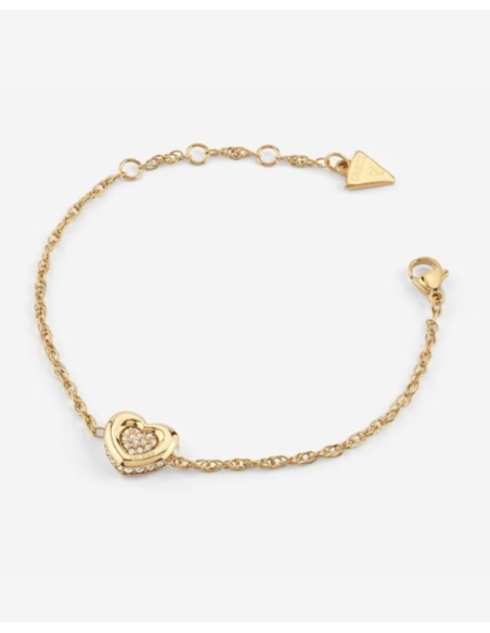 Bracciale GUESS L.O.V.E. in acciaio dorato JUBB05461JW YG only 40,0...