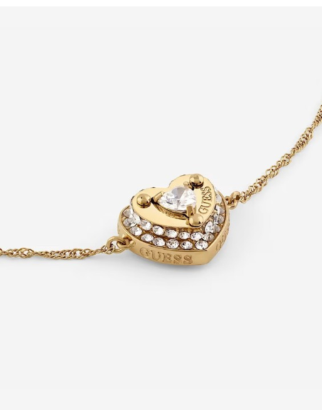 Collana GUESS Till Morning in acciaio dorato JUBN05549JW YG only 52...