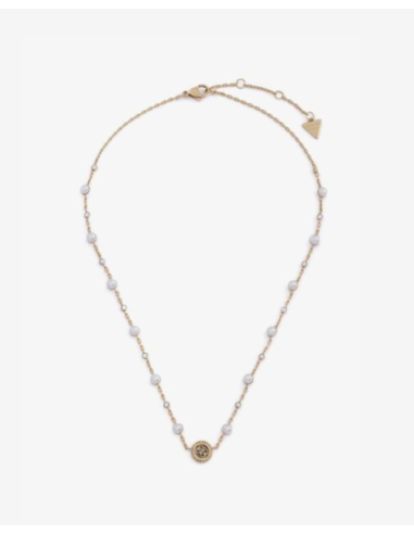 Collana GUESS Tiny Perly in acciaio dorato JUBN05515JW YG only 60,0...