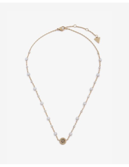 Collana GUESS Tiny Perly in acciaio dorato JUBN05515JW YG only 60,0...