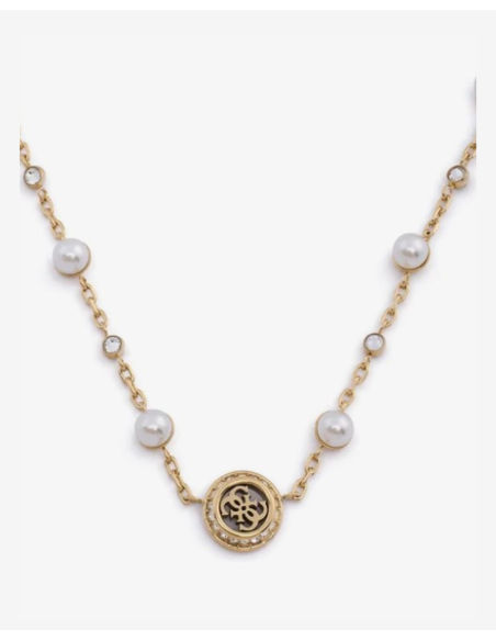 Collana GUESS Tiny Perly in acciaio dorato JUBN05515JW YG only 60,0...