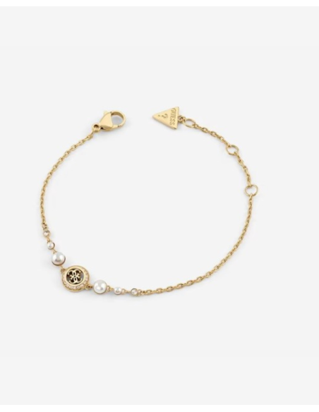 Bracciale GUESS Tiny Perly in acciaio dorato JUBB05516JW YG only 44...
