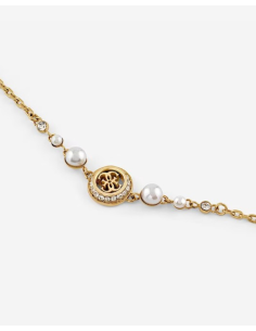 Bracciale GUESS Tiny Perly in acciaio dorato JUBB05516JW YG only 44... 2