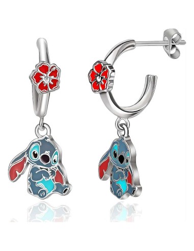 Orecchini pendenti DISNEY Stitch in ottone e smalti EF00973RL.CS