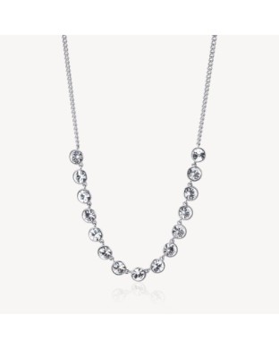 Collana BROSWAY Symphonia BYM79 in acciaio 316L con centrale cristalli