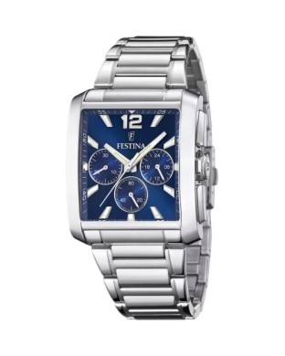 Orologio FESTINA On the Square F20635/2 Blu con cinturino in acciaio