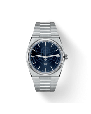 Orologio TISSOT PRX UFO Robot Grendizer 40mm T1374071104102 Blu con cinturino in acciaio