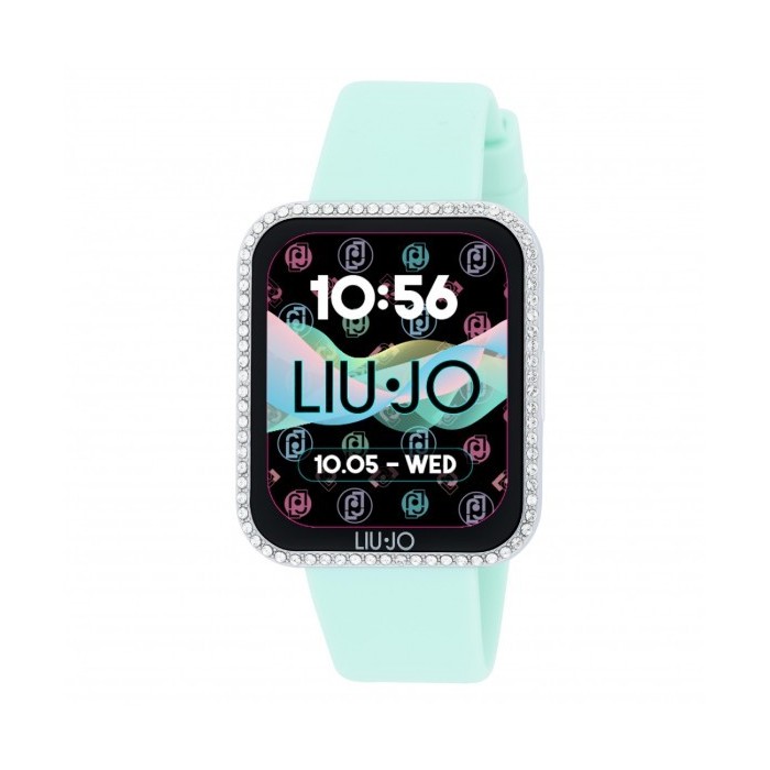 Orologio LIU-JO Smartwatch Voice Mini Luxory  SWLJ164 Silver Torquoise