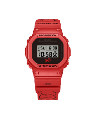 Orologio CASIO SFERA EBBASTA X G-SHOCK DW-5600SFE25-4ER Red
