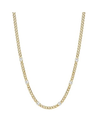 Collana BROSWAY Symphonia BYM84 In acciaio 316L dorato e cristalli