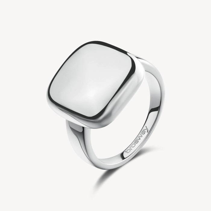 Anello BROSWAY Muse BUE31B  in acciaio 316L Misura 14