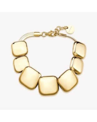 Bracciale BROSWAY Muse BUE12  in acciaio dorato 316L