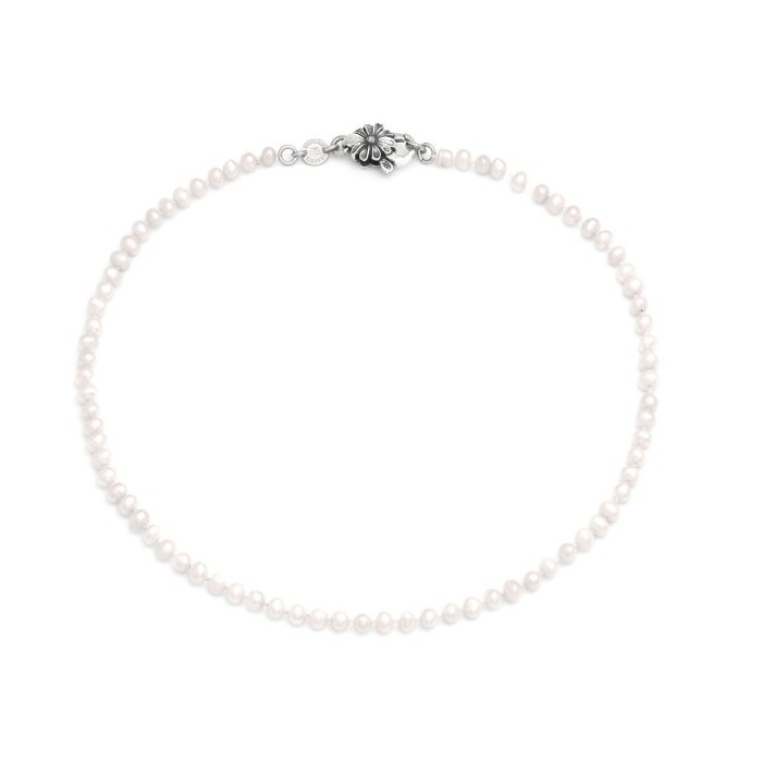 Collana GIOVANNI RASPINI Margherita Perle Piccole 12307  in argento 925 e perle naturali