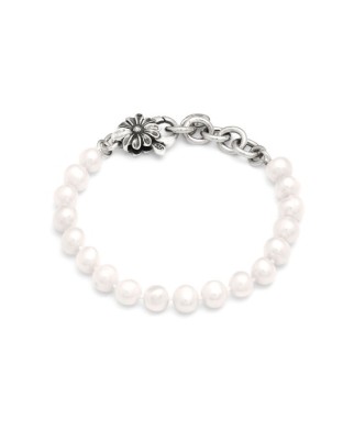 Bracciale GIOVANNI RASPINI Margherita Perle 12306  in argento 925 e perle naturali
