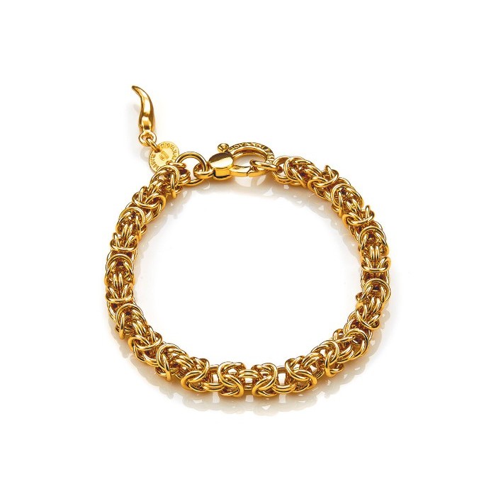 Bracciale GIOVANNI RASPINI Bizantina Piccola 08154 in argento 925 dorato