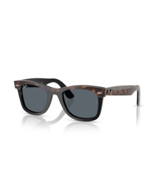 Occhiali sole RAY-BAN Wayfarer Street Neat RB2240 1441R5 50 Black On Havana Green Polarized