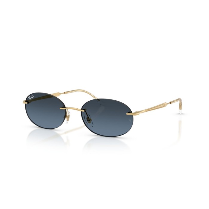 Occhiali sole RAY-BAN RB3767 001/4C 54 Arista Gold Blue Gradient Grey