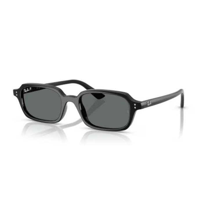 Occhiali sole RAY-BAN Zuri RB4455 667781 52 Black Dark Grey Polarized
