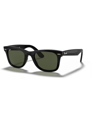 Occhiali sole RAY-BAN Wayfarer RB4340 601 50 Black G-15 Green