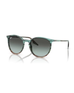 Occhiali sole RAY-BAN RB2204 1394GK 54 Striped Green and Blue  Blue Vintage