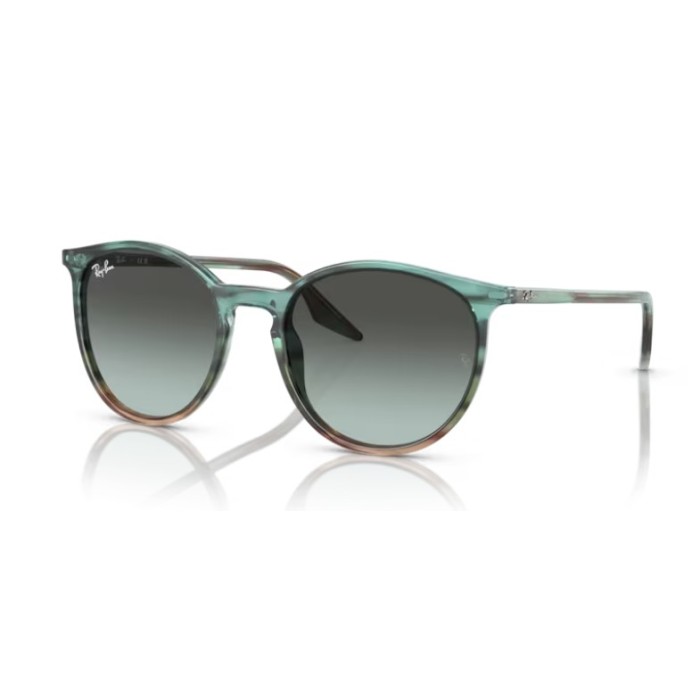 Occhiali sole RAY-BAN RB2204 1394GK 54 Striped Green and Blue  Blue Vintage