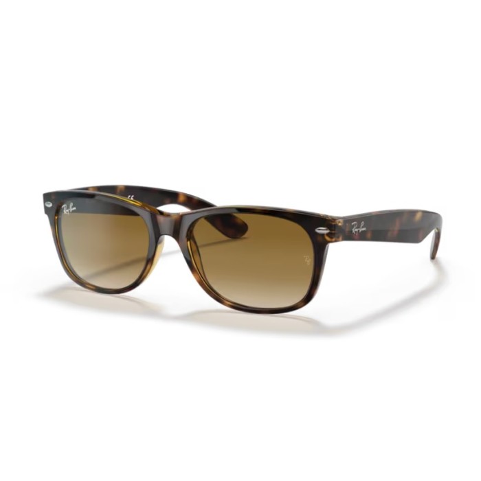 Occhiali sole RAY-BAN New Wayfare RB2132 710/51 55 Light Havana Light Brown Gradient