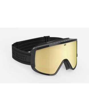 Maschera da Sci RUDY PROJECT Spincut Black Gloss Mls Gold DL MK215703-0000