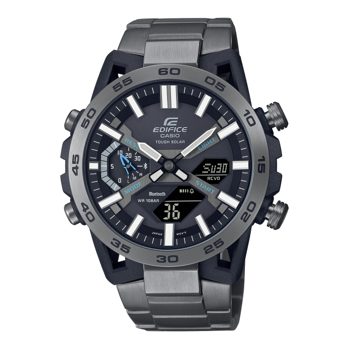 Orologio CASIO EDIFICE Sospensione Bluetooth ECB-2000DC-1AEF Ruthenium