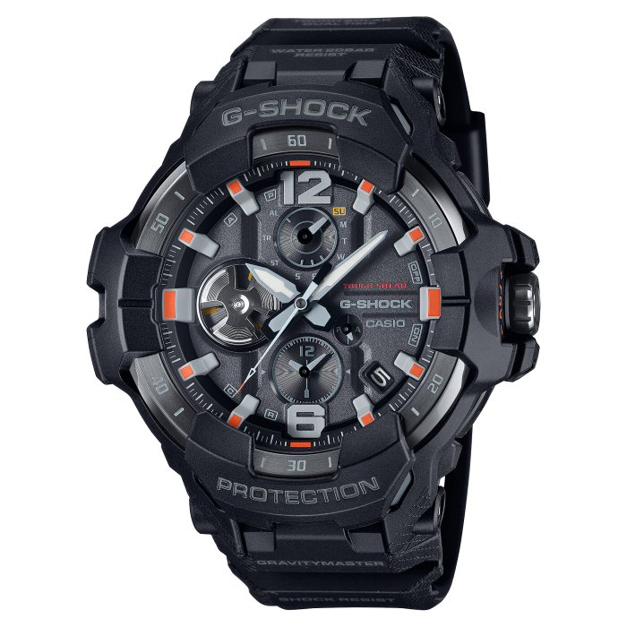 Orologio CASIO G-SHOCK MASTER OF G GRAVITYMASTER GR-B300EC-1AER Black Orange