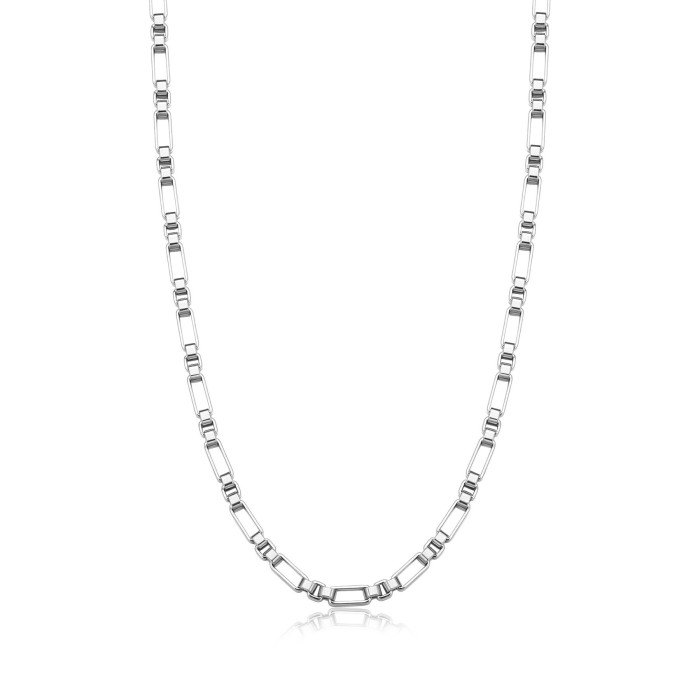 Collana Uomo S'AGAPO Ripple SRP90 in acciaio 316L