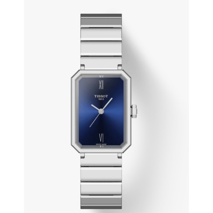 Orologio TISSOT SRV 30mm T601101104300 Blu con cinturino acciaio