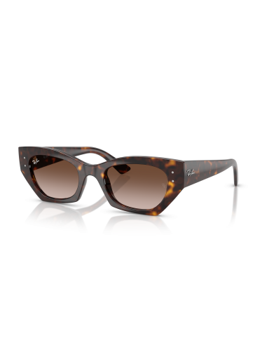 Occhiali sole Ray Ban Zena RB4430 135913 49 Havana Brown Gradient o...