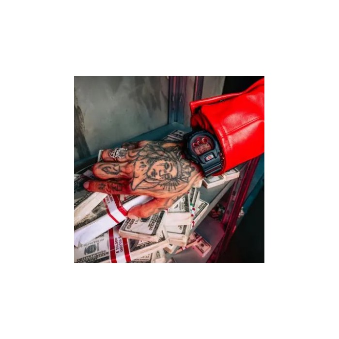 Orologio CASIO SFERA EBBASTA X G-SHOCK DW-6900SFE25-1ER Black