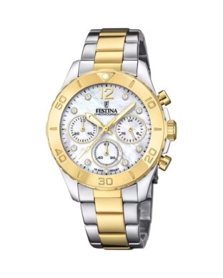 Orologio FESTINA Boyfriend F20604/1 Madreperla con cinturino in acciaio bicolore