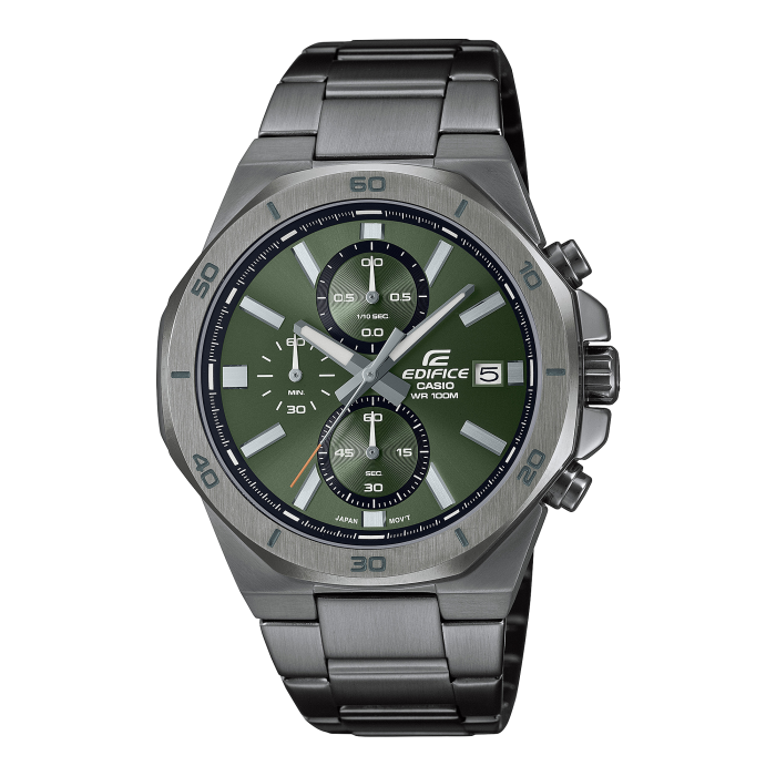 Orologio CASIO Edifice Cronograph EFV-640DC-3AVUEF Ruthenium Green