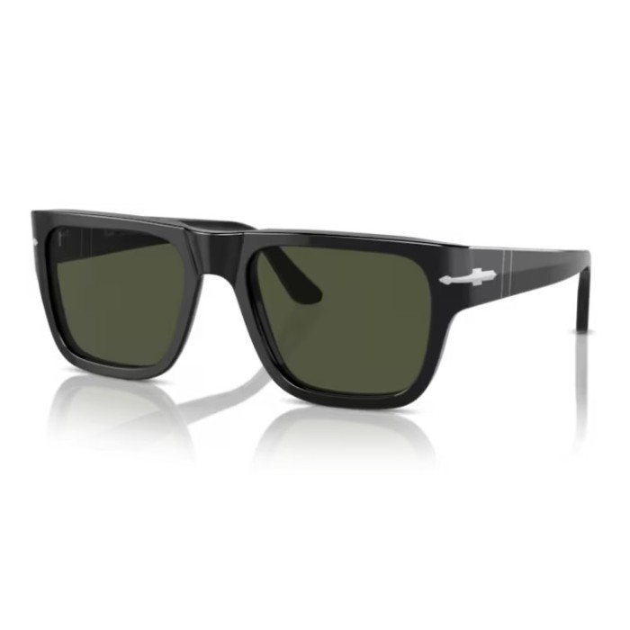Occhiali da sole PERSOL PO3348S Black Green 95/31 57