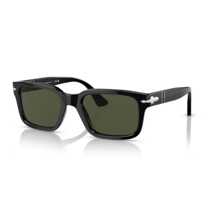 Occhiali da sole PERSOL PO3272S Black Green 95/31 55