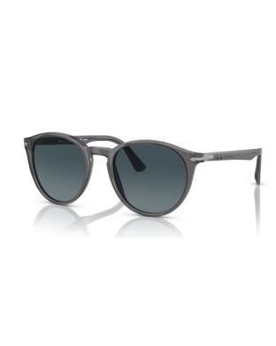 Occhiali da sole PERSOL PO3152S Transparent Grey Light Blue Gradient Dark Blue 1196S3 52