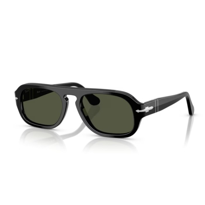 Occhiali da sole PERSOL PO3369S Black Green 95/31 56